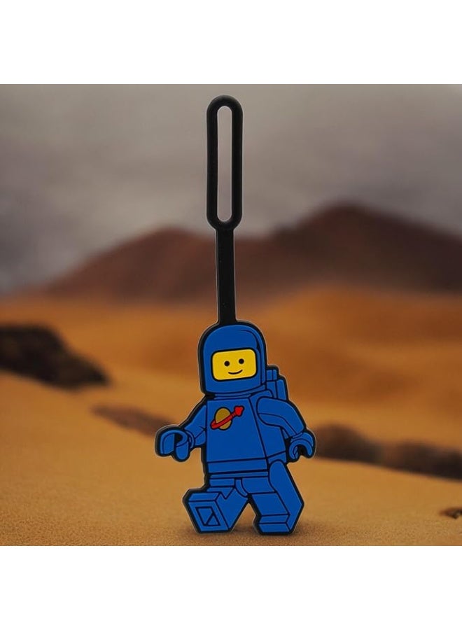 Lego IQ Minifigures Bag Tag Spaceman (Blue) - Image 5